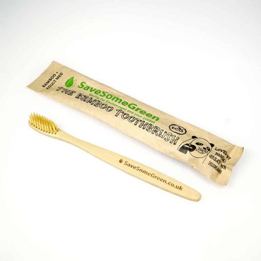 Bamboo Toothbrush Bamboo + Medium