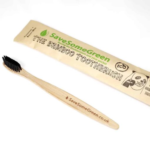Bamboo toothbrush Charcoal +