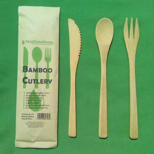Bamboo Cutlery Adults