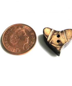 18mm Heart Coconut Button