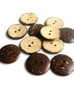 25mm Circle Coconut Button