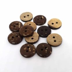 12mm Round Coconut button