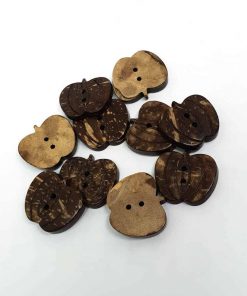 20mm Apple Coconut Button