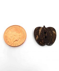 20mm Apple Coconut Button