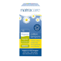 16 Regular Organic Applicator Tampons