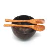 Coconut Bowl and Cutlery set