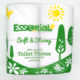 Essential Toilet Roll 4 PK