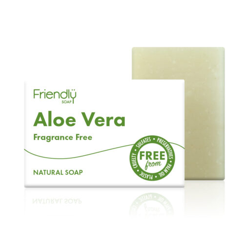 Friendly Aloe Vera Fragrance Free Soap Bar
