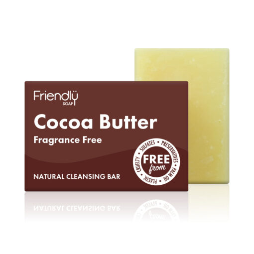 Friendly Cocoa Butter Fragrance Free Soap Bar