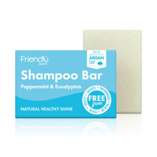 Friendly Peppermint & Eucalyptus Shampoo Bar
