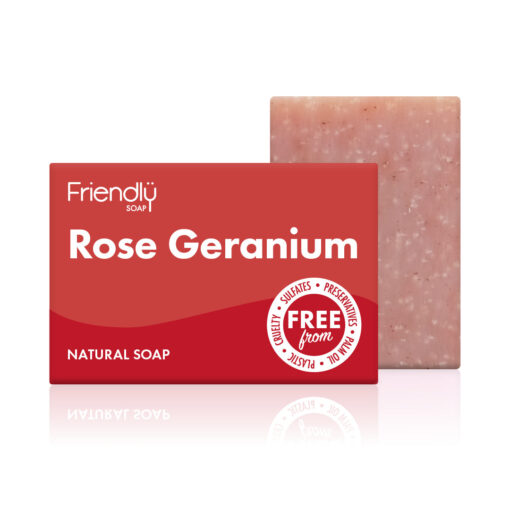 Friendly Rose & Geranium Soap Bar