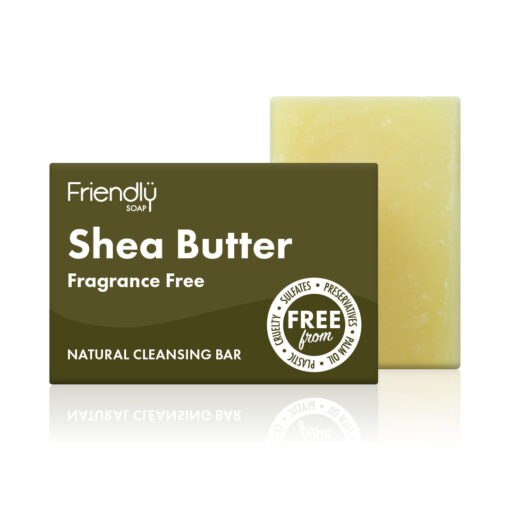 Friendly Shea Butter Fragrance Free Soap Bar