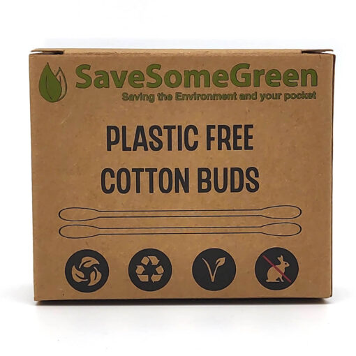 Save Some Green Cotton Earbuds