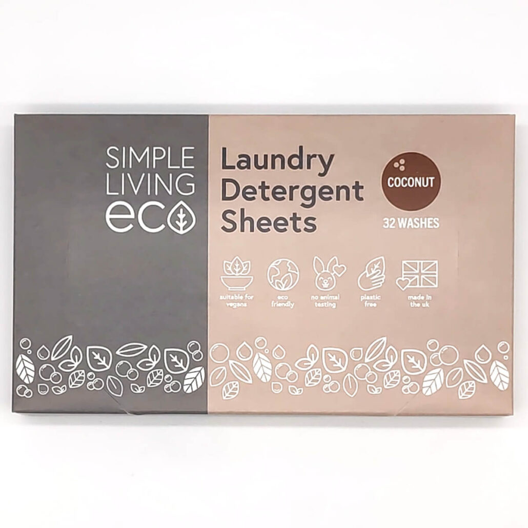 Simple Living Eco Laundry Sheets Coconut Save Some Green