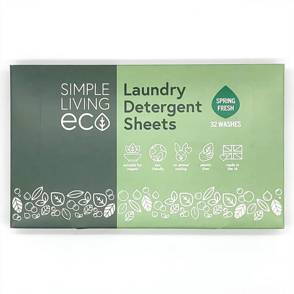 Simple Living Eco Laundry Sheets Spring Fresh Save Some Green