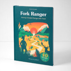 Fork Ranger book cover showing title and climate food theme