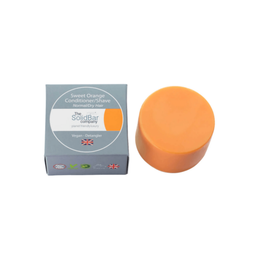 Sweet Orange Conditioner Shave Bar for Normal Dry Hair